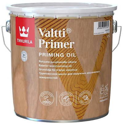 Vaj bazë për dru Tikkurila Valtti Primer, për jashtë, transparent, 3L