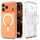 Mbrojtëse telefoni Spigen Ultra Hybrid MagSafe për iPhone 17 Pro, transparente, Frost White
