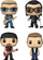 Figura koleksionuese Funko Pop U2 Zoo TV, set me 4 copa, vinil, shumëngjyrëshe