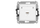 Prizë kompjutri Icon RJ45, Cat 5e, single, e bardhë
