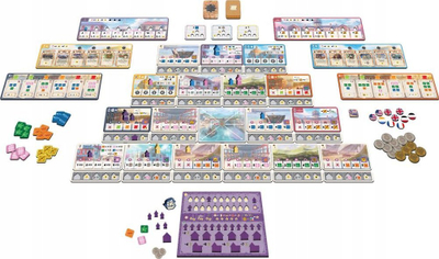 Lojë tavoline strategjie Yokohama, për 2‑4 lojtarë, në shqip, shumëngjyrëshe
