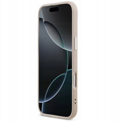 Kapak telefoni Karl Lagerfeld MagSafe, për iPhone 17 Pro, PU, rozë