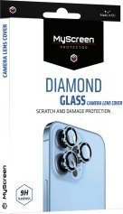 Mbrojtës xhami për kamera MyScreen DIAMOND GLASS, për iPhone 11 edhe 12, fortësi 9H, transparent
