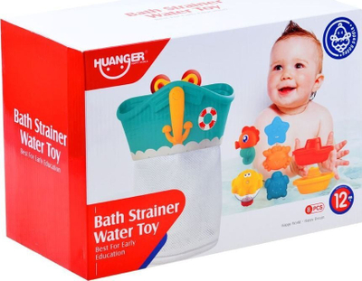 Lodër banjoje Huanger Bath Strainer, set lodrash uji, organizues muresh, shumëngjyrësh