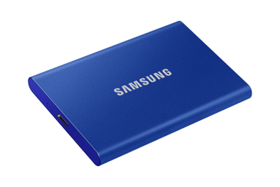SSD i jashtëm Samsung T7, 2TB, USB 3.2, blu