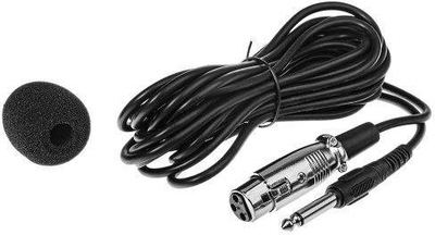Mikrofon tavoline HQM HQM-MP3V, kondensator, kabllo 5 m, i zi