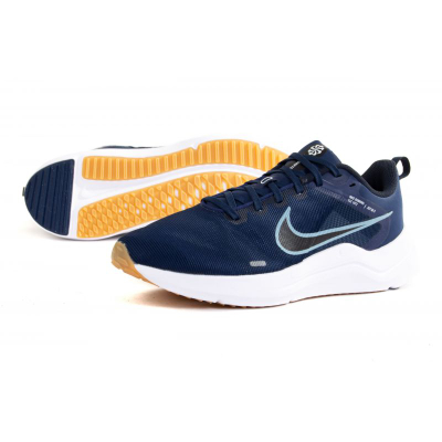 Atlete Nike Downshifter 12 M DD9293-400, rrjetë tekstili, shollë gome, blu