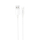 Kabllo USB Lightning Dudao L4SL, 1m, 2A, e bardhë