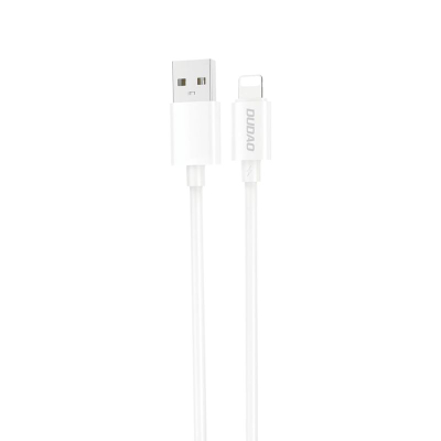 Kabllo USB Lightning Dudao L4SL, 1m, 2A, e bardhë