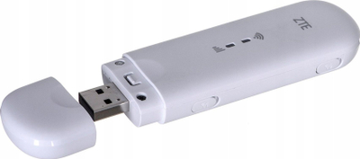 USB Ви-Фи модем ЗТЕ МФ79Н, 4Г ЛТЕ, 150 Mbps, бел