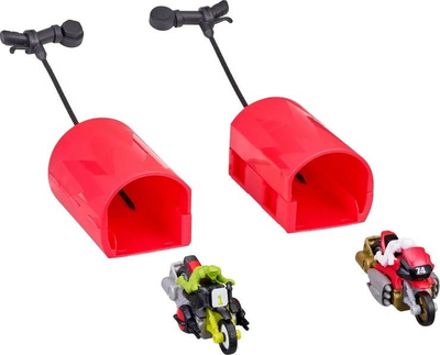 Lodër garash Boom City Racers Double Launcher, set me 2 motorë, mekanizëm shpërthimi, shumëngjyrësh