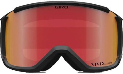 Syze dëbore Giro Revolt 2024, lente Vivid Ember, kornizë bardh e zi