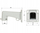 Безбедносна камера Dahua PTZ DH-SD3D416NB-GNY, 4MP, 16x оптички зум, бела