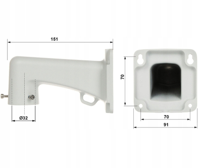 Безбедносна камера Dahua PTZ DH-SD3D416NB-GNY, 4MP, 16x оптички зум, бела