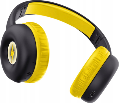 Kufje pa tela Trust NOUNA për kalamoj, Bluetooth, limit volum 85 dB, të zeza