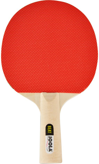 Raketë pingpongu Joola Beat, për lojtarë rekreativë, e kuqe e zezë
