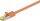 Kabllo rrjeti Goobay 91606, Cat.7 SFTP, 2 m, portokalli