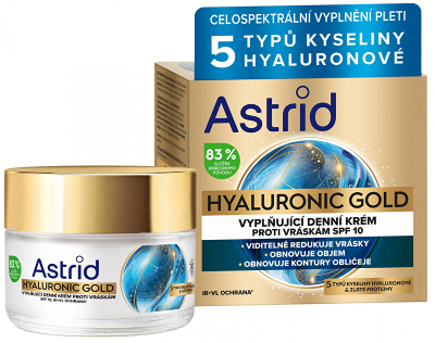 Дневен крем против стареење со SPF 10 Astrid, 50 мл
