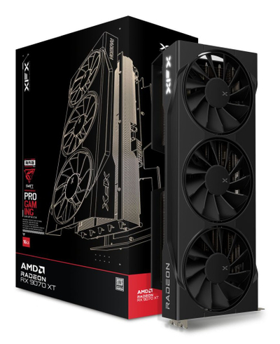 Kartë grafike XFX Swift RX 9070 XT, 16GB GDDR6, Triple Fan