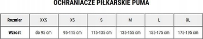 Mbrojtëse futbolli Puma Ultra Light Strap M 30875 05, me rrip me karrem (Velcro), poliuretan, të bardha