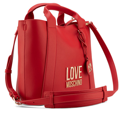 Çantë dore Love Moschino mMC0184, e kuqe