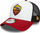 Kapele bejsbolli New Era E Frame AS Roma Core Trucker 60572400, e bardhë
