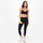 Reçipeta sportive Nike Indy Dri FIT, mbështetje e lehtë, Dri FIT, e zezë