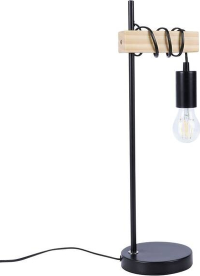 Lampë tavoline Atmosphera Bulb Lamp on Cable, 50cm, E27 25W, e zezë