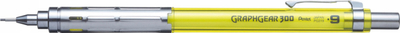 Laps mekanik Pentel GraphGear 300, 0.9mm, i verdhë