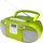 Radio kasetofon Soundmaster SCD7800GR, CD MP3 USB, DAB+ FM, jeshile