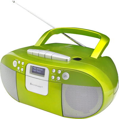 Radio kasetofon Soundmaster SCD7800GR, CD MP3 USB, DAB+ FM, jeshile