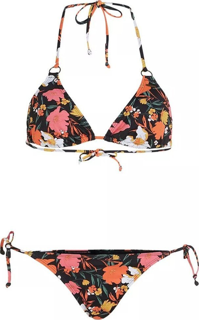 Set bikini për gra O'Neill Capri Bondey, me kupë trekëndore, me lule, shumëngjyrësh