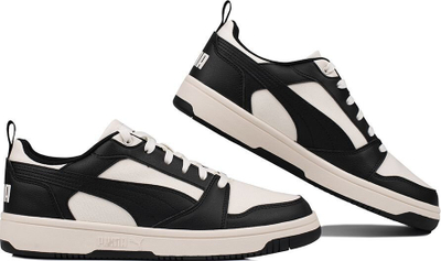 Atlete Puma Rebound v6 Low CV M, për burra, bardh e zi