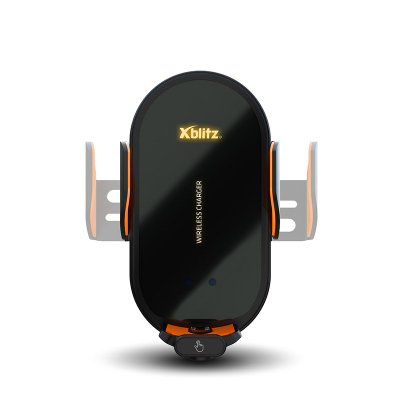 Mbajtës telefoni për veturë Xblitz FX3, mbështetje automatike, me karikim, i zi