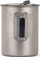 Tenxhere gatimi Lifeventure Titanium, 115g, dorezë silikon, gri