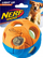 Top lodër për qen Nerf Dog me dritë LED, 6cm, portokalli me blu