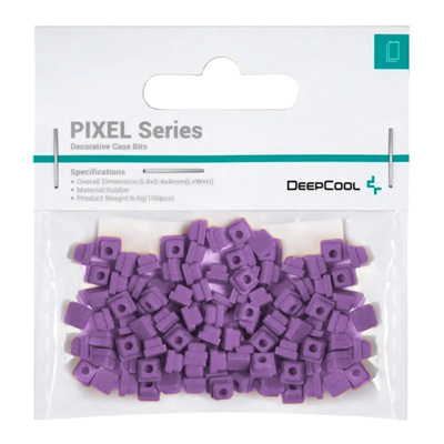 Aksesor dekorativ Deepcool Pixel, për kasa PC, vjollcë