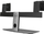 Stendë monitori Dell MDS19, për 2 monitorë 27", VESA 100x100, gri