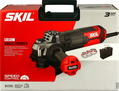 Mulli këndor Skil 9151 GB, 125mm, 1010W, me kuti transporti