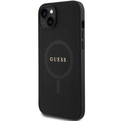 Futrollë telefoni Guess GUHMP15MPSAHMCK, iPhone 15 Plus 6.7", MagSafe, e zezë