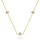 Qafore për femra Brilio Silver NCL109Y, 42cm, e artë