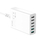 Karikues 6x USB Blitzwolf BW-S15, QC 3.0, 60 W (i bardhë)