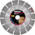 Disk prerës diamanti Samedia Shoxx UX17, profesional, për beton dhe gur, gri