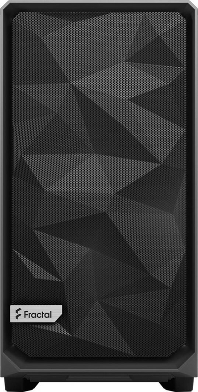 Kasë Fractal Design Meshify 2 TG Light Tint, e hirtë, Midi Tower