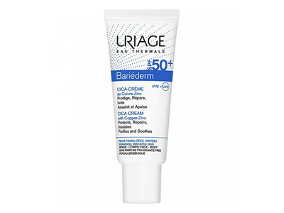Krem rigjenerues për lëkurë Uriage Bariederm SPF 50, 40 ml