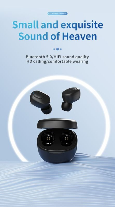 Kufje pa tela T Phox B21, Bluetooth 5, me kuti karikimi, të bardha