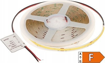 ЛЕД лента MW Lighting LED COB 24V, 8W m, 5m, 4000K, неутрално бела