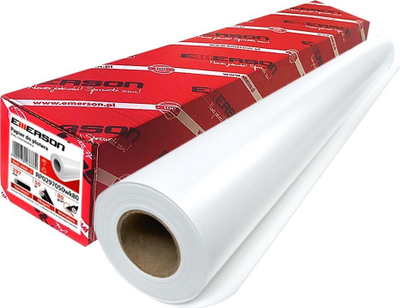 Letër plotteri Emerson, 841mm x 100m, 80g, e bardhë