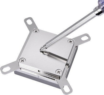 Water block CPU Thermaltake Pacific W8, Intel / AMD, metal, ngjyrë argjendi