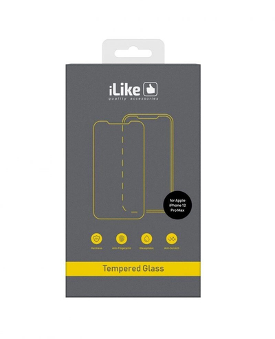Strehues xhami mbrojtës iLike për iPhone 12 Pro Max 6.7", 0.33mm, transparent
